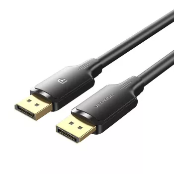 VENTION HAKBF Καλώδιο DisplayPort σε DisplayPort 1m Μαύρο