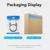 VENTION HAKBF Καλώδιο DisplayPort σε DisplayPort 1m Μαύρο