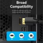 VENTION HAKBF Καλώδιο DisplayPort σε DisplayPort 1m Μαύρο