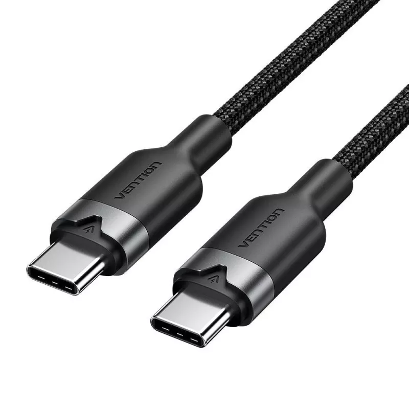 VENTION TRDBF Καλώδιο USB-C σε USB-C 1m Μαύρο