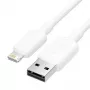 VENTION Καλώδιο USB 2.0 σε Lightning 2m λευκό LAMWH