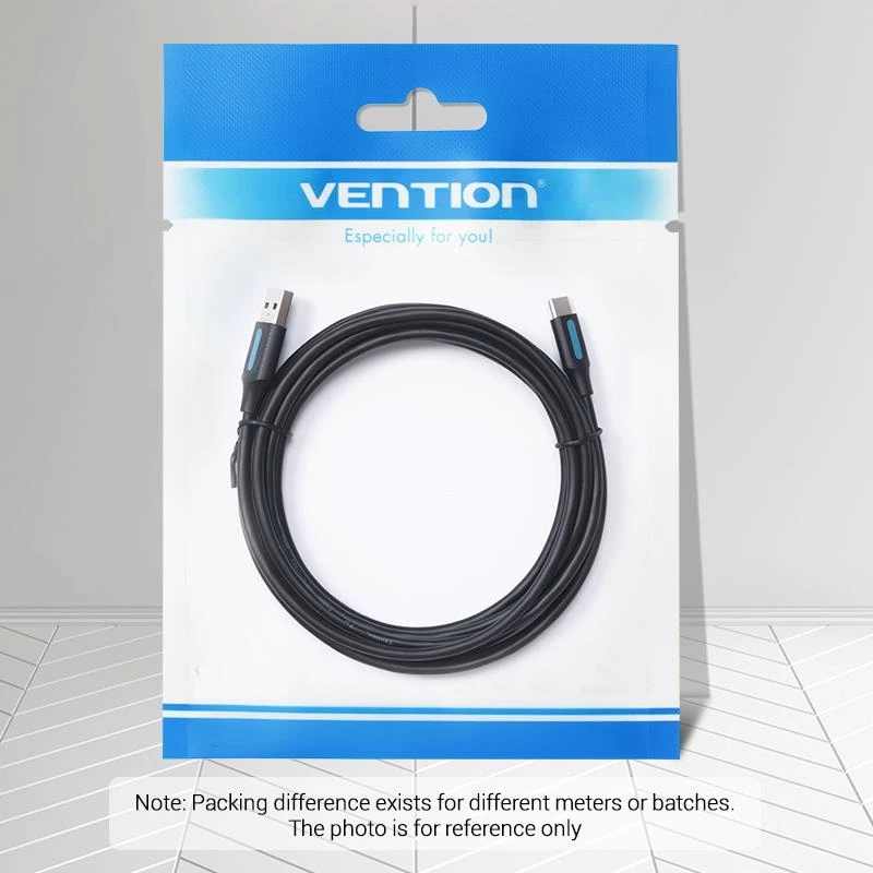 VENTION Καλώδιο USB-C σε USB 2.0 0,25m Μαύρο COKBC