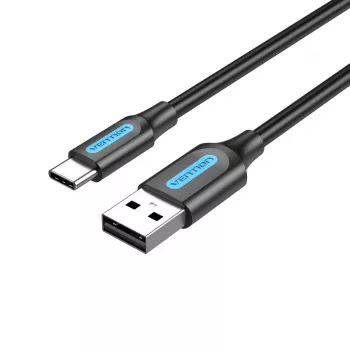VENTION Καλώδιο USB-C σε USB 2.0 0,25m Μαύρο COKBC