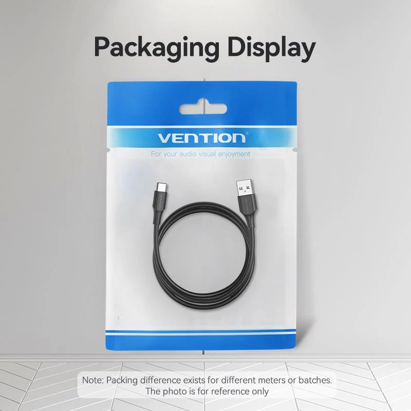 VENTION Καλώδιο USB-C σε USB 2.0 2m Μαύρο CTHBH