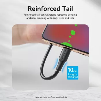 VENTION Καλώδιο USB-C σε USB 2.0 2m Μαύρο CTHBH