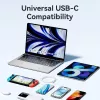 VENTION Καλώδιο USB-C σε USB-C 1m Μαύρο TRCBF