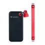 Verbatim 512GB USB-C Pocket SSD, USB 3.2 Gen 2, Μαύρο/Κόκκινο 32284