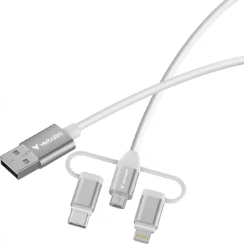 Verbatim Essentials 3in1 Καλώδιο USB 2.0 USB-A / USB-B / USB-C