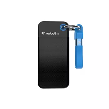 Verbatim Pocket SSD 256GB USB 3.2 Gen 2 Type-C Εξωτερικός στερεός δίσκος, Μαύρο/Μπλε 32416