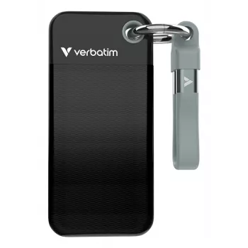 Verbatim SSD Pocket USB 3.2 256GB, μαύρο/γκρι