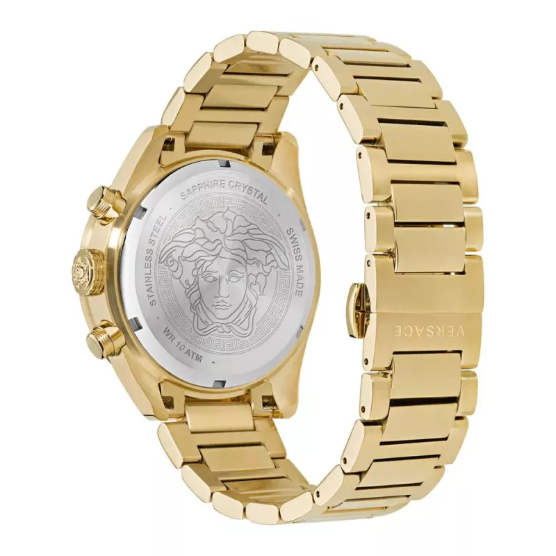 Versace Man Watch VE6K00523 43mm Swiss Quartz χρονογράφος