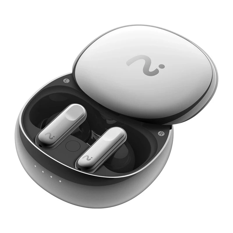 VIAIM Nano+ AI Ακουστικά Earbuds με φωνητικό καταγραφέα (Ασημί)