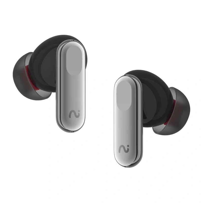 VIAIM Nano+ AI Ακουστικά Earbuds με φωνητικό καταγραφέα (Ασημί)