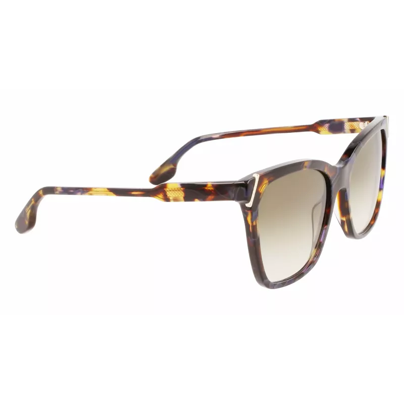 Victoria Beckham VB640S-418 πεταλούδα γυαλιά ηλίου μπλε διαβάθμιση