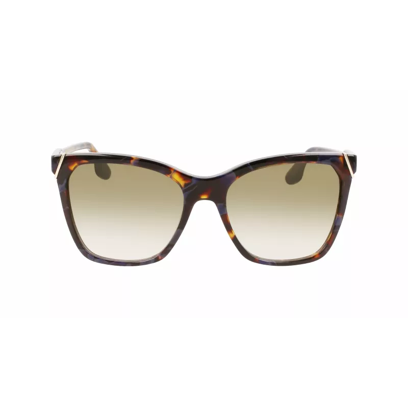Victoria Beckham VB640S-418 πεταλούδα γυαλιά ηλίου μπλε διαβάθμιση