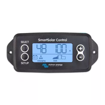 Victron Energy SmartSolar Control Screen - οθόνη τηλεχειρισμού για ρυθμιστές φόρτισης MPPT, VE.Direct, LCD, εντοιχιζόμενη