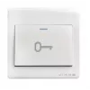 VIDOS OP07 Exit Button – μπουτόν ανοίγματος πόρτας από ανοξείδωτο χάλυβα με επαφές NO/NC