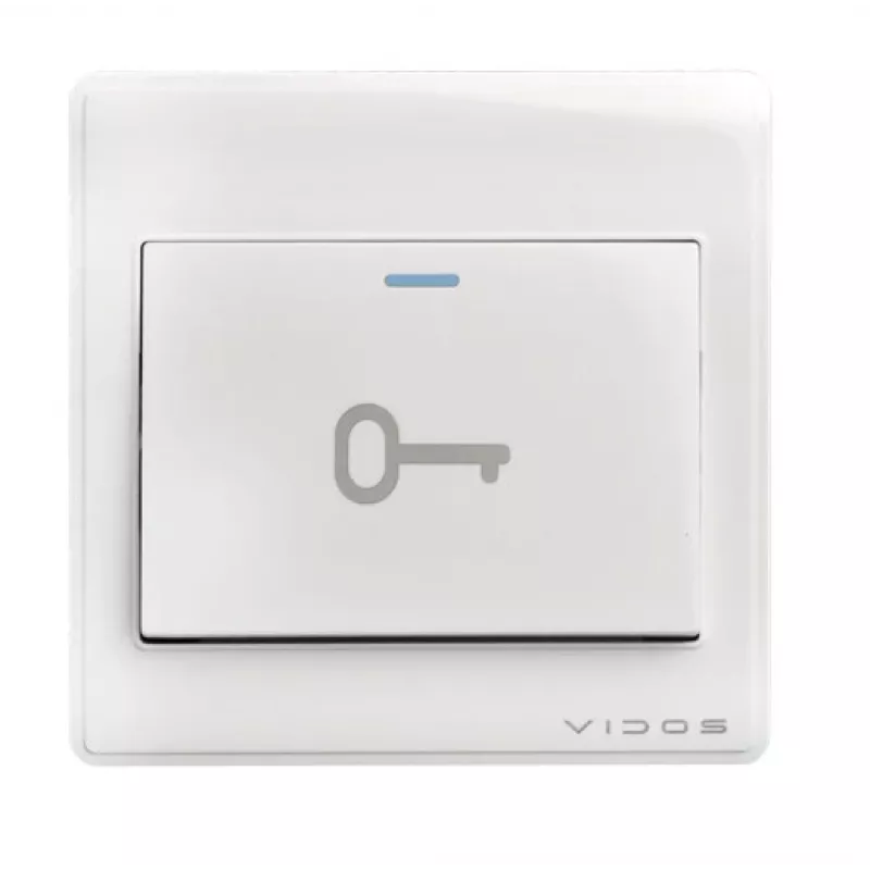 VIDOS OP07 Exit Button – μπουτόν ανοίγματος πόρτας από ανοξείδωτο χάλυβα με επαφές NO/NC