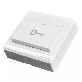 VIDOS OP07 Exit Button – μπουτόν ανοίγματος πόρτας από ανοξείδωτο χάλυβα με επαφές NO/NC