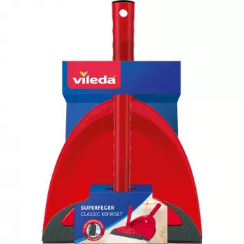 VILEDA Superfeger Classic Σύστημα Σκούπας + Superfeger Classic Σετ Καθαρισμού Κουτί