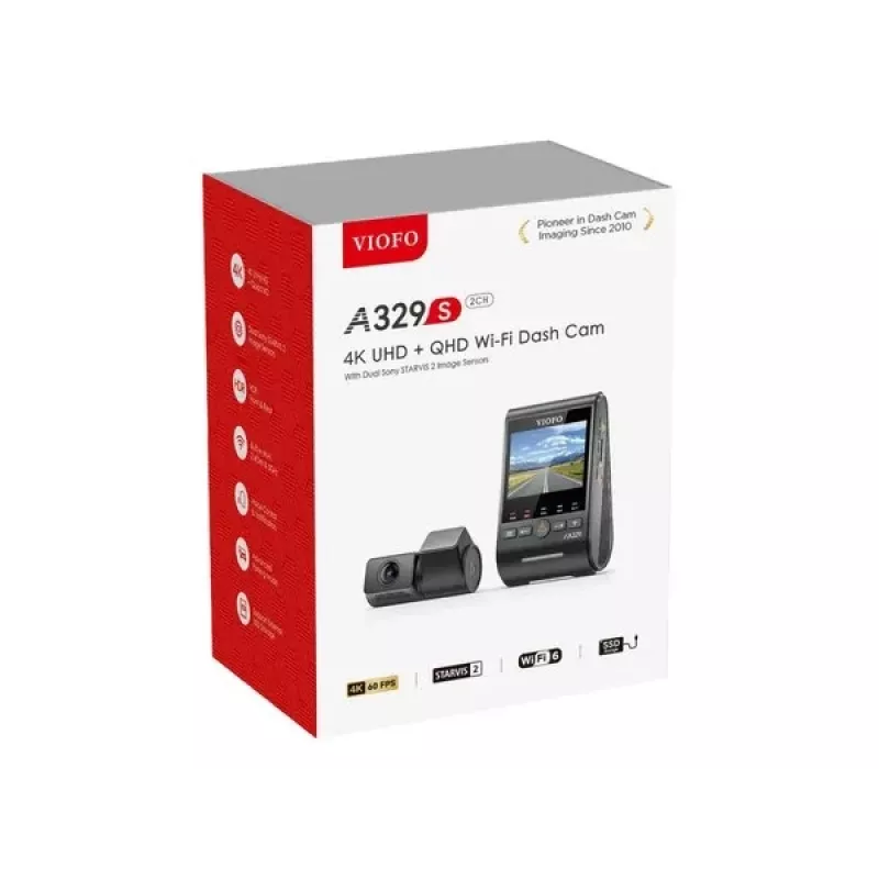 VIOFO A329S 2CH GPS Βιντεοκαταγραφέας