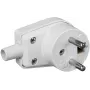 VIPLAST 220-01 γωνιακό βύσμα ρεύματος 16A 250V IP20 λευκό