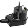 VIPLAST 220-05 Γωνιακό βύσμα 16A 250V IP20 μαύρο