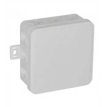 VIPLAST V6 Click κουτί διακλάδωσης επιτοίχιο, 12 εισόδους καλωδίων, κενό, λευκό, IP54, 85x85x41mm, 036-01