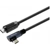 Vivolink Καλώδιο USB-C σε USB-C, γωνιακό, για επαγγελματική χρήση (PROUSBCMMS8A)