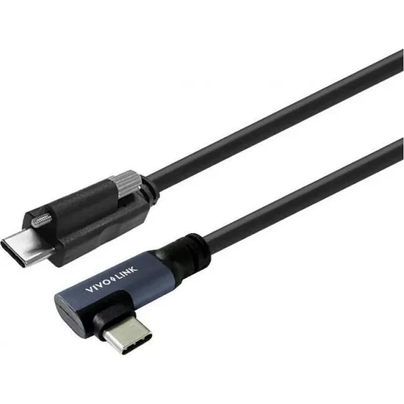 Vivolink Καλώδιο USB-C σε USB-C, γωνιακό, για επαγγελματική χρήση (PROUSBCMMS8A)