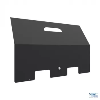 Vogels SMMS063.7260 κλειδωμένο κάλυμμα για θήκη αποθήκευσης βάσης VESA, μαύρο