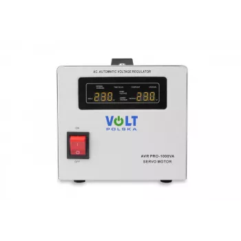 Volt Polska AVR Pro 1000VA Σταθεροποιητής Τάσης Servo με Ακρίβεια 3%