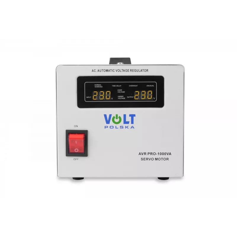 Volt Polska AVR Pro 1000VA Σταθεροποιητής Τάσης Servo με Ακρίβεια 3%
