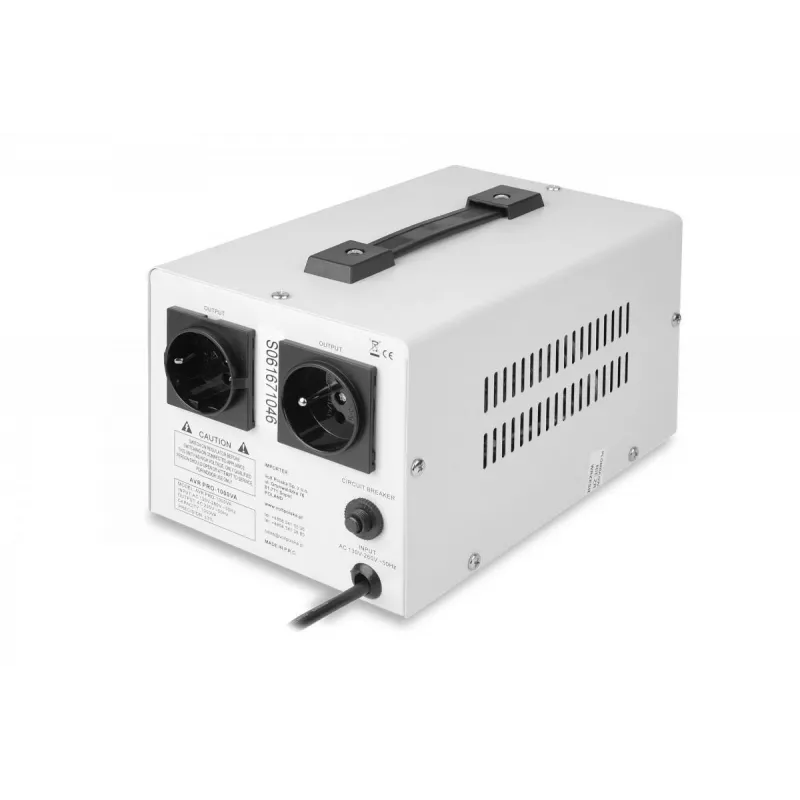Volt Polska AVR Pro 1000VA Σταθεροποιητής Τάσης Servo με Ακρίβεια 3%
