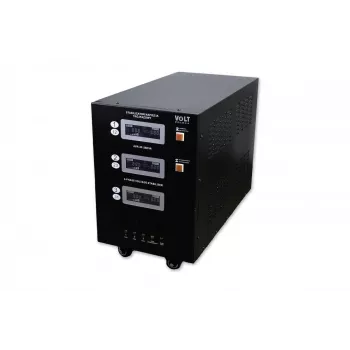 VOLT POLSKA AVR PRO 25000VA τριφασικός σταθεροποιητής τάσης αυτόματος 3% ακρίβεια σερβοκινητήρα