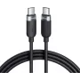 VOLTAGE VEKS100CC100BK Καλώδιο USB-C σε USB-C σιλικόνης 100W PD 1m μαύρο