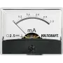 VOLTCRAFT AM-60X46/1MA/DC Αναλογικό όργανο ενσωμάτωσης, συνεχές ρεύμα 0-1 mA, κινούμενο πηνίο, 46x60 mm
