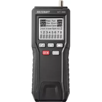 VOLTCRAFT KT-100 Ελεγκτής καλωδίων δικτύου VC-17373870