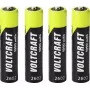 VOLTCRAFT Micro (AAA) NiMH Μπαταρία 1050 mAh 1,2 V Ready to Use, Συσκευασία 4 τεμ. (VC-17275425)