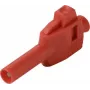 VOLTCRAFT MP-4 βύσμα εργαστηρίου με σύνδεση ακροδέκτη, ευθύ, ακίδα 4 mm, κόκκινο, 1 τεμ. (VC-17195255)
