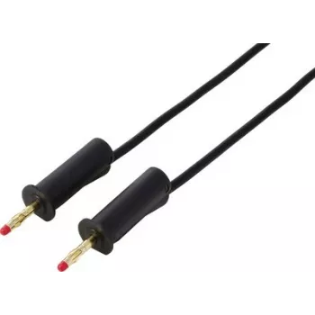VOLTCRAFT MSB-132 Καλώδιο μέτρησης 1m μαύρο βύσμα 4mm επισωρευόμενο σε βύσμα 4mm επισωρευόμενο VC-18709985