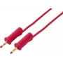 VOLTCRAFT MSB-132 κόκκινο καλώδιο μέτρησης 2 m με επιστοιβαζόμενα βύσματα μπανάνας 4 mm VC-18709990