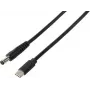 VOLTCRAFT μετατροπέας τάσης USB DC 5,5 x 2,1 mm μαύρο DC/DC ανύψωσης με προσαρμογέα DC (VC-18218595)