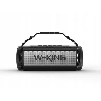 W-King D8 Φορητό Ασύρματο Ηχείο Μαύρο/Ασημί