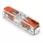WAGO 221-2411 σύνδεσμος inline 2 αγωγών 4 mm² συσκευασία 60 τεμ.