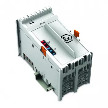 WAGO 750-606 Ex i Τροφοδοσία τάσης 24 VDC 1 A, ανοιχτό γκρι