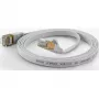 Wantec FTP CAT6 επίπεδο καλώδιο Ethernet patch 15m λευκό