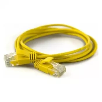 Wantec καλώδιο patch UTP CAT6a 25,00m κίτρινο