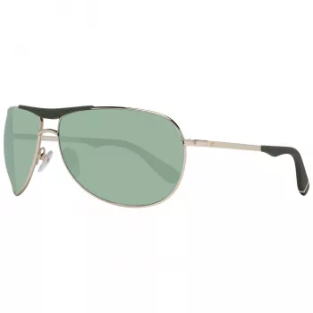 WEB EYEWEAR MAN WE0296-6632P πολωμένο ορθογώνιο γυαλί ηλίου μαύρο/γκρι 66/14/125 mm