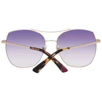WEB EYEWEAR γυναικείο γυαλί ηλίου WE0245-5833Z - καφέ gradient, ορθογώνιος σκελετός από ασετάτ